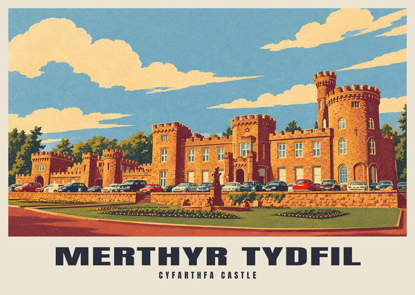 Cyfarthfa Castle, Merthyr Tydfil Poster