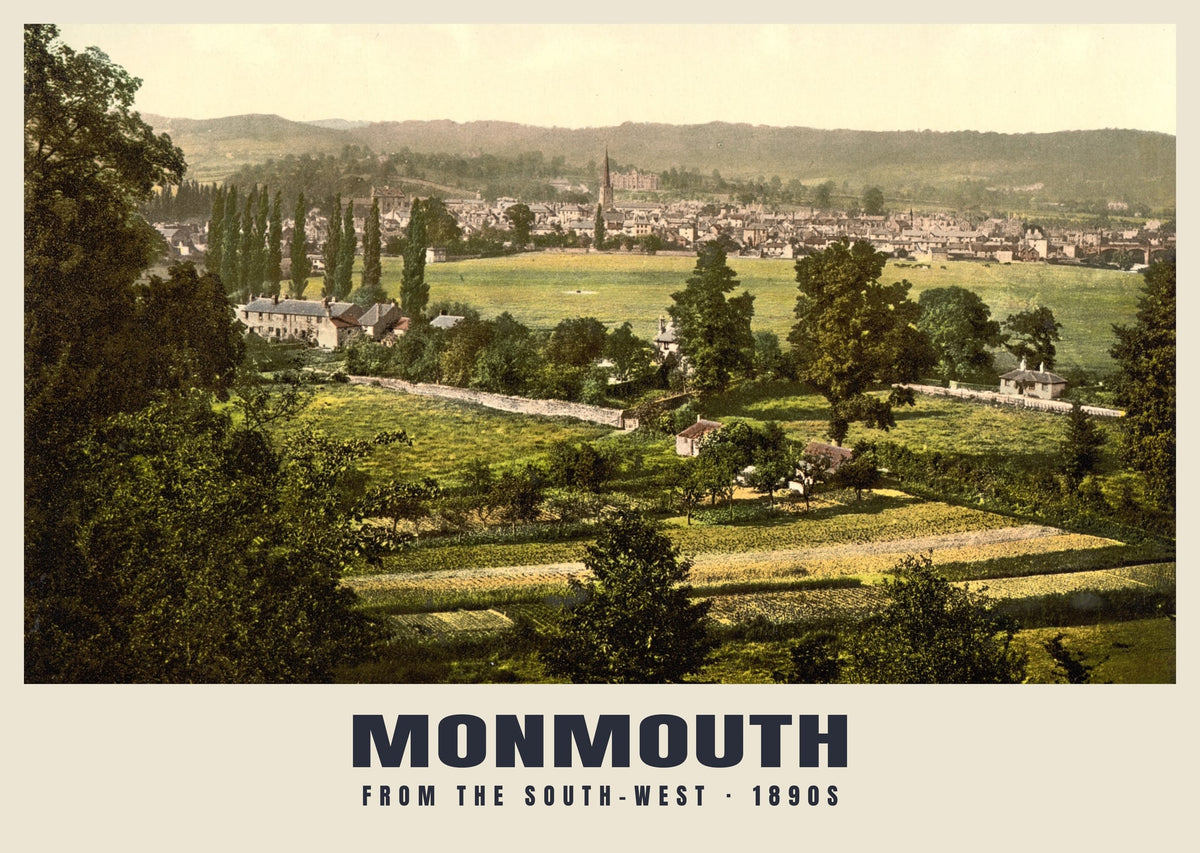 From the South-West, Monmouth, 1890s heritage photograph