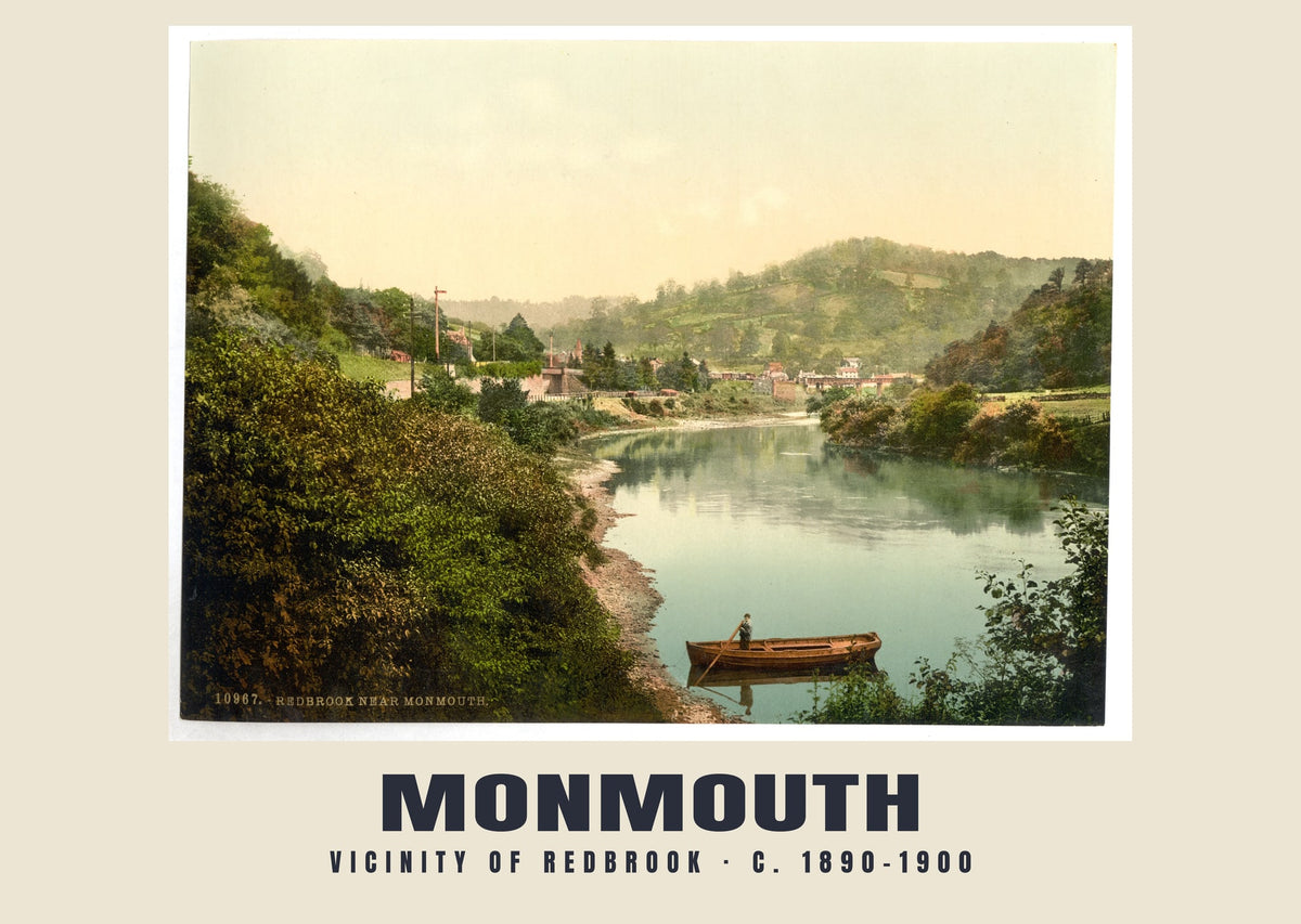 Vicinity of Redbrook, Monmouth, c. 1890–1900 heritage photograph