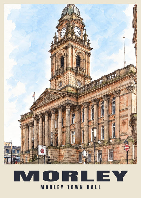 Morley Town Hall Poster