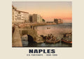 Via Partenope, Naples, 1890–1900 heritage photograph