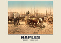 Wharf, Naples, 1890–1900 heritage photograph