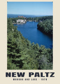 Mohonk and Lake, New Paltz, 1978 heritage photograph
