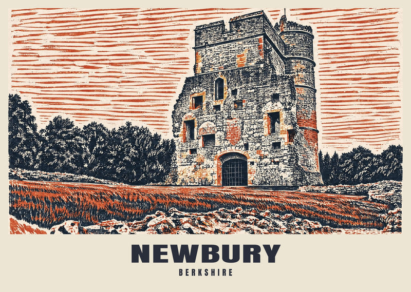 Donnington Castle, Newbury Poster