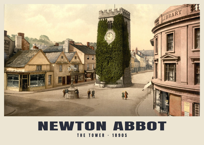 The Tower, Newton Abbot, c. 1890–1900 Heritage Print
