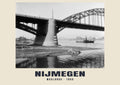 Waalbrug, Nijmegen, 1955 — Historic photograph print