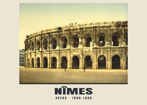 Arena, Nîmes, 1890–1900 heritage photograph