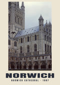 Norwich Cathedral, 1987 heritage photograph