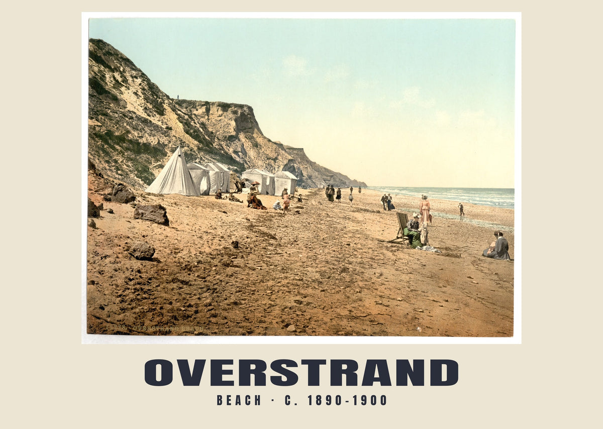 Beach, Overstrand, c. 1890–1900 heritage photograph