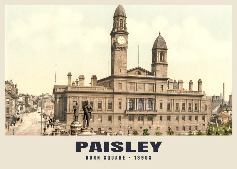 Dunn Square, Paisley, c. 1890–1900 Heritage Print