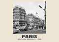 Boulevard Haussmann, Paris, 1965 heritage photograph
