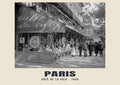 Café de la Paix, Paris, 1935 heritage photograph