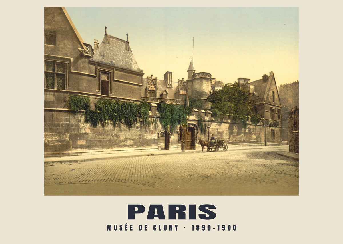 Musée de Cluny, Paris, 1890–1900 heritage photograph