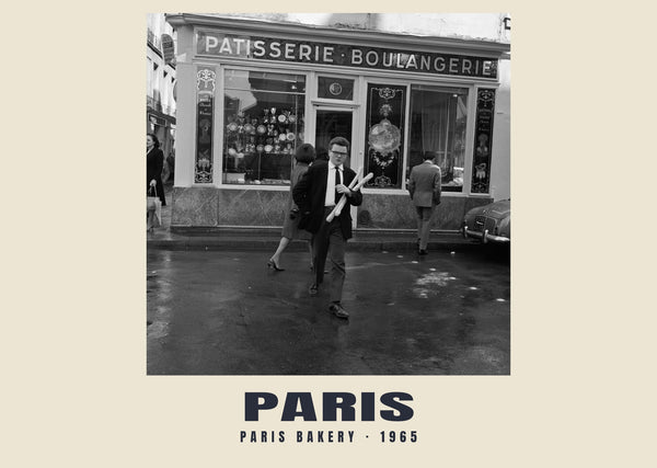 Paris Bakery, Paris — 1965 · Historic photograph print
