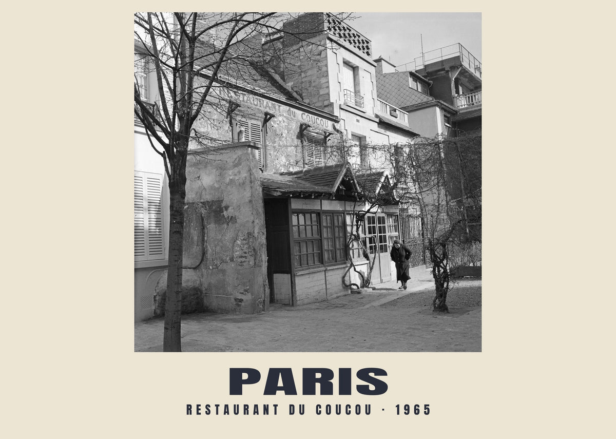 Restaurant du Coucou, Paris, 1965 heritage photograph