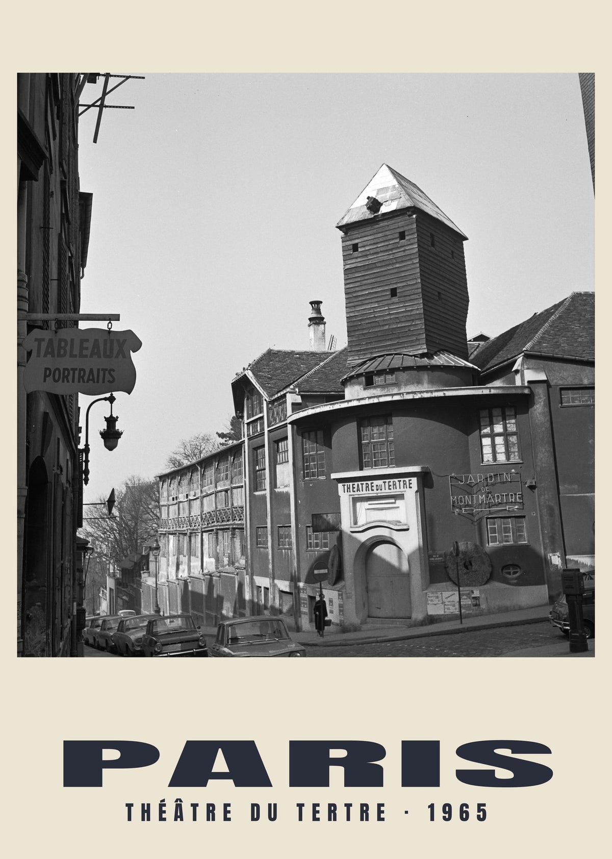 Théâtre du Tertre, Paris, 1965 heritage photograph