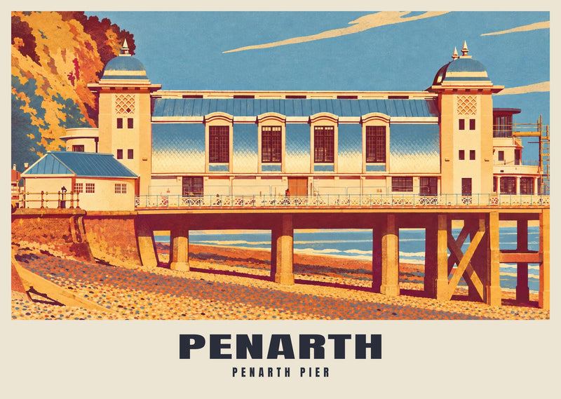 Penarth Pier Poster