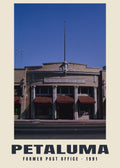Former Post Office, Petaluma, 1991 heritage photograph