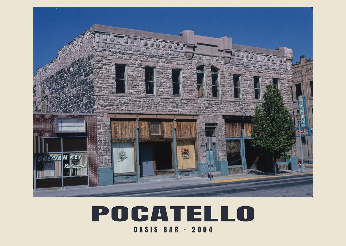 Oasis Bar, Pocatello, 2004 heritage photograph