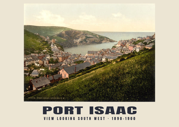 View Looking South West, Port Isaac — 1890–1900