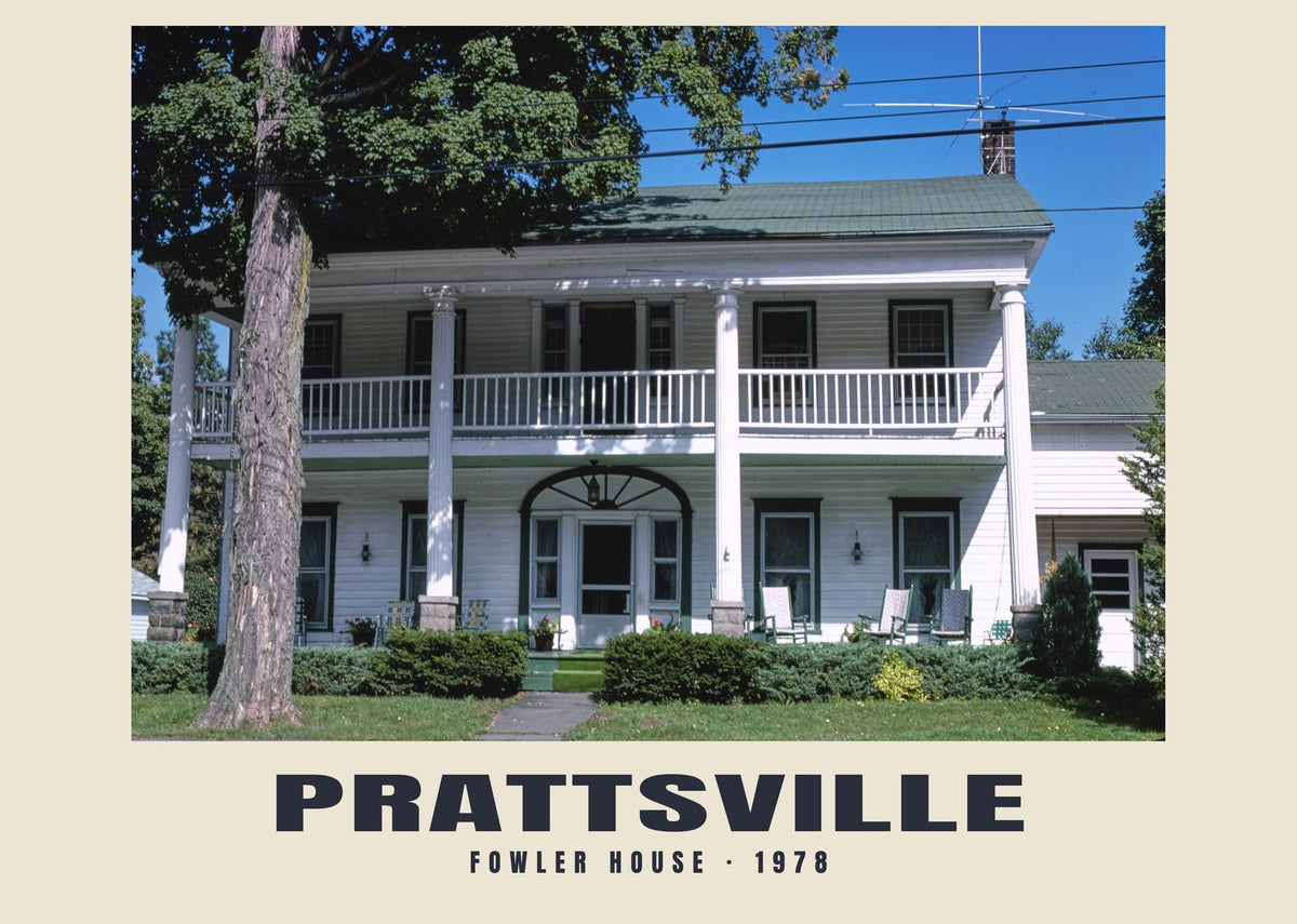 Fowler House, Prattsville, 1978 heritage photograph