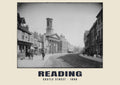 Castle Street, Reading, 1890 heritage photograph