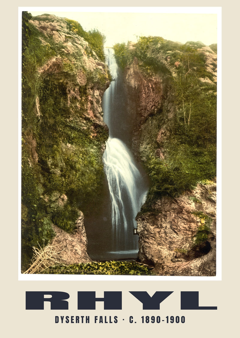 Dyserth Falls, Rhyl, c. 1890–1900 Heritage Print