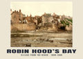 Village from the beach, Robin Hood’s Bay, 1890–1900 heritage photograph