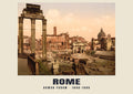 Roman Forum, Rome, 1890–1900 heritage photograph