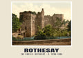The castle, Rothesay, c. 1890–1900 heritage photograph