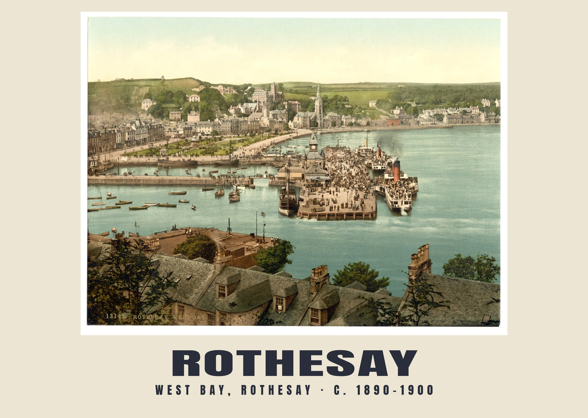 West Bay, Rothesay, c. 1890–1900 heritage photograph