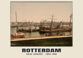 Rhine Harbour, Rotterdam, 1890–1900 heritage photograph