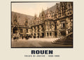 Palais de Justice, Rouen — Vintage photochrom print, 1890–1900