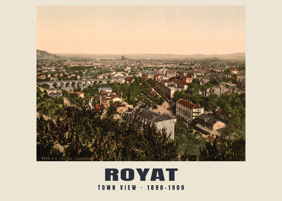Town View, Royat, 1890–1900