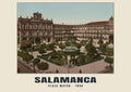 Plaza Mayor, Salamanca, 1890 heritage photograph