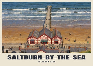 Saltburn Pier, Saltburn-by-the-Sea Poster