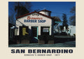 Berniece’s Barber Shop, San Bernardino, California, 1977