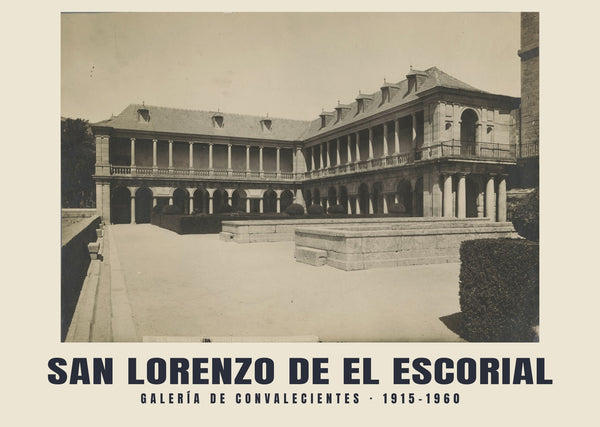 Galería de Convalecientes, San Lorenzo de El Escorial — 1915–1960 · Historic photograph print