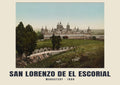 Monastery, San Lorenzo de El Escorial, 1890 heritage photograph