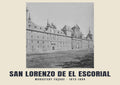 Monastery façade, San Lorenzo de El Escorial, 1873–1894 heritage photograph