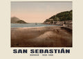Harbour and Bay, San Sebastián, 1890–1900 heritage photograph