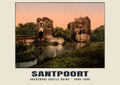 Brederode Castle Ruins, Santpoort, 1890–1900 heritage photograph