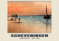 Damesbaden, Scheveningen, 1890–1900 heritage photograph
