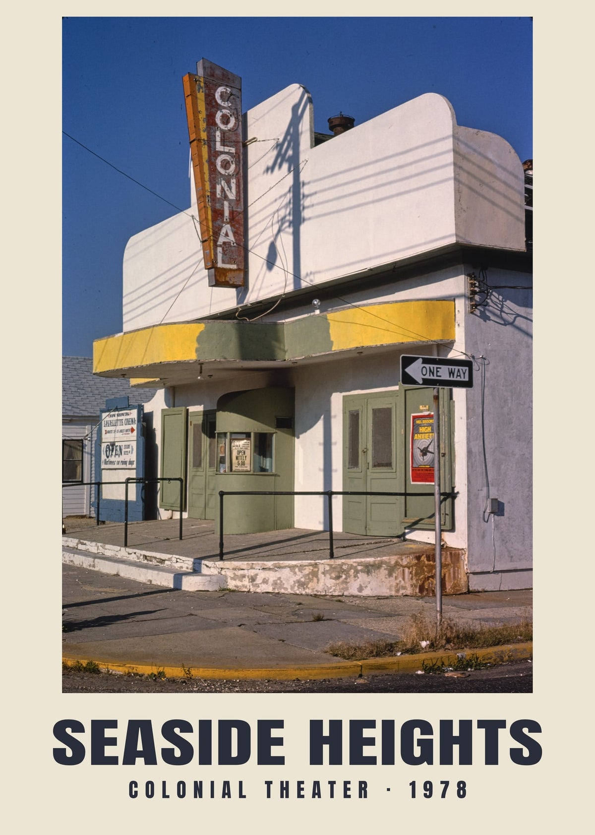 Colonial Theater, Seaside Heights, New Jersey, 1978