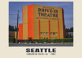Duwamish Drive-In, Seattle, 1980 — Historic photograph print