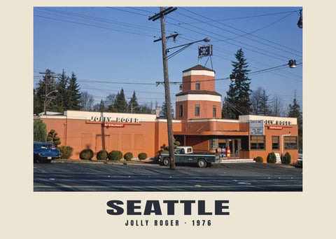 Jolly Roger, Seattle — 1976 · Historic photograph print