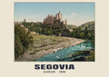 Alcázar, Segovia, 1890 heritage photograph