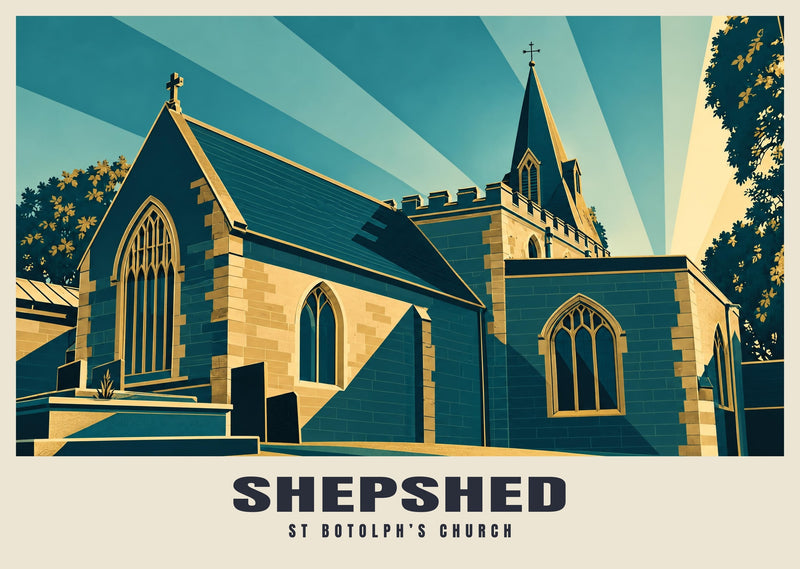 St Botolph’s Church, Shepshed Poster