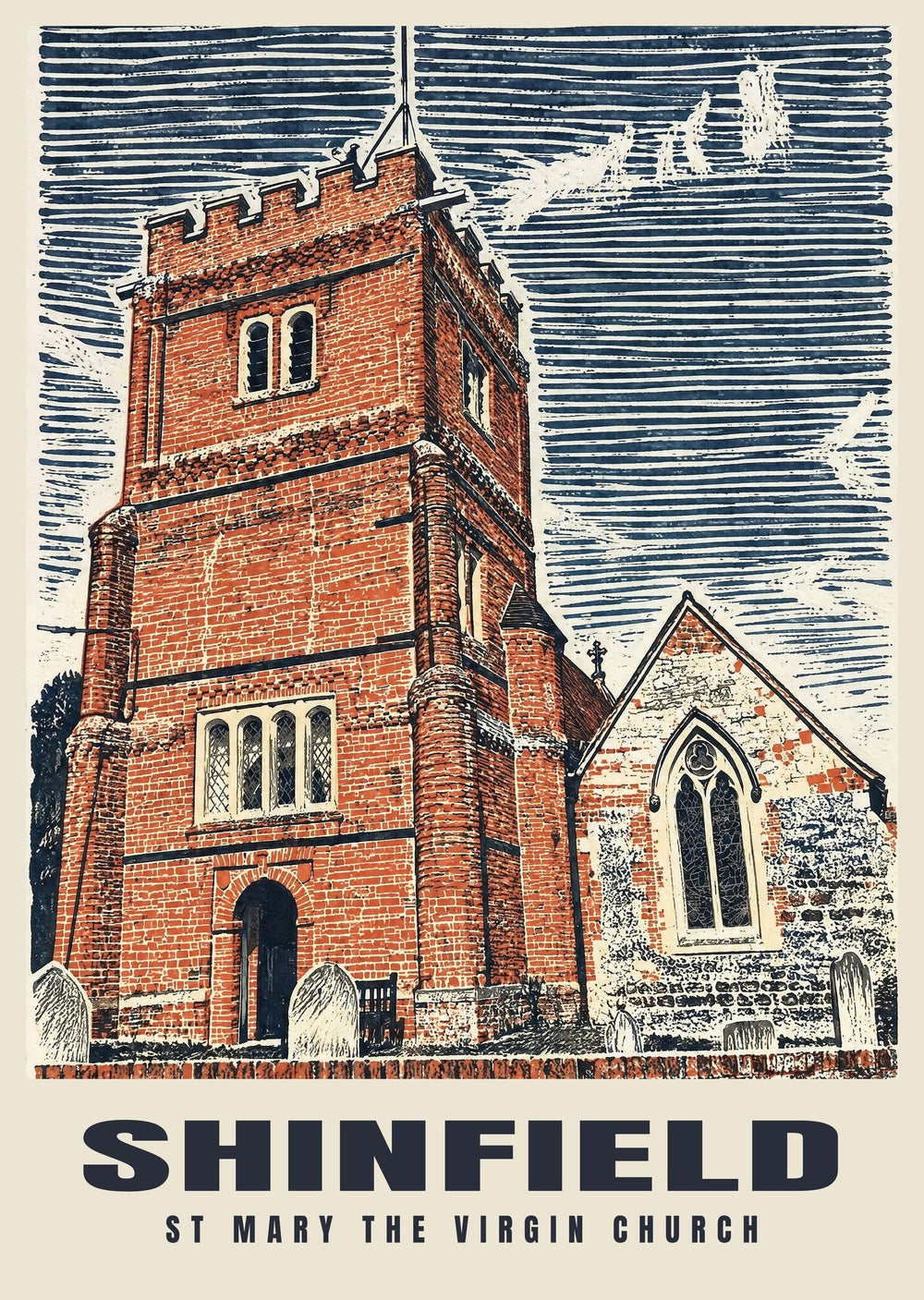 St Mary the Virgin Church, Shinfield Poster
