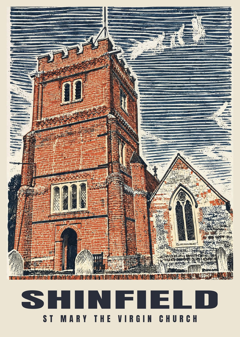 St Mary the Virgin Church, Shinfield Poster